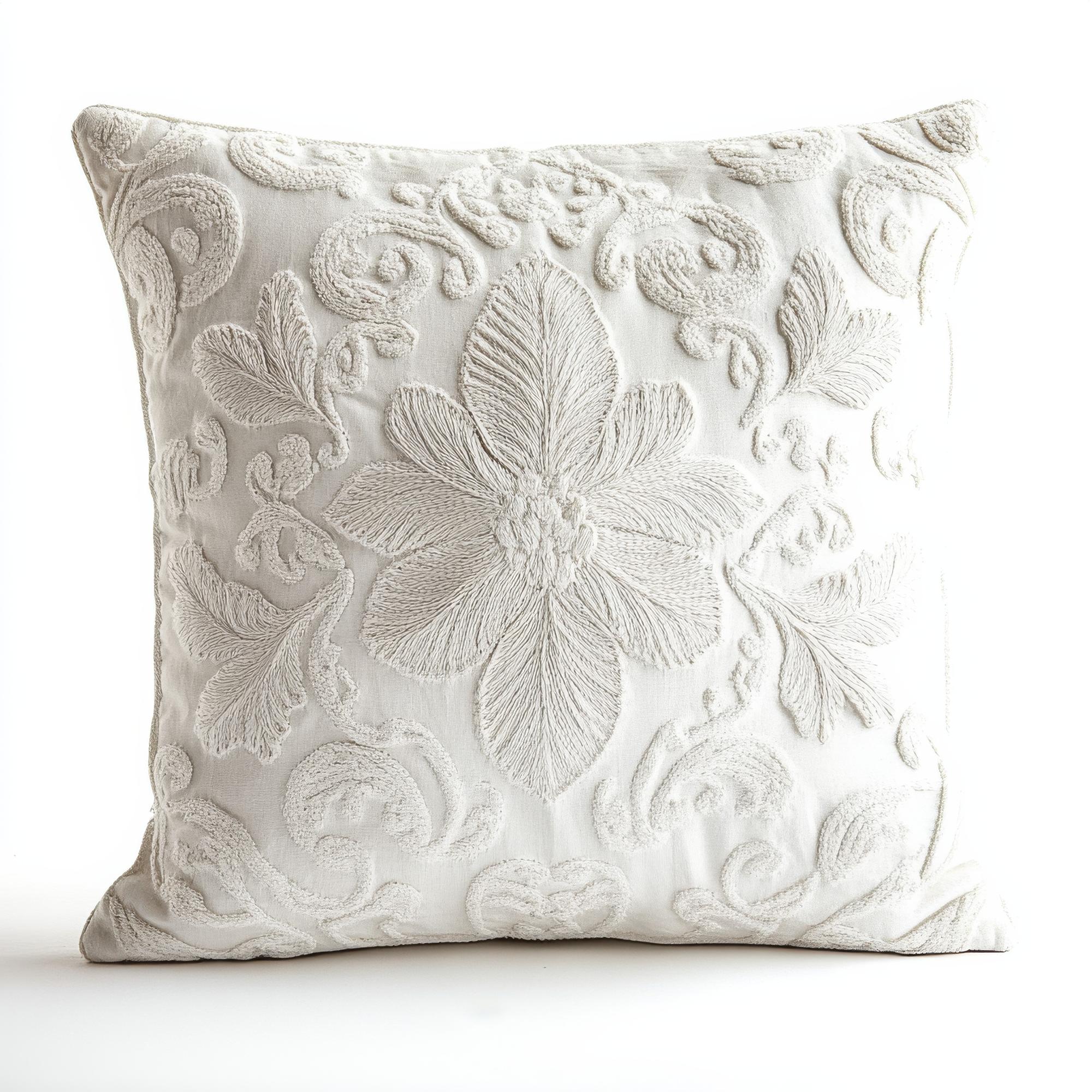 limited edition embroidered cushion